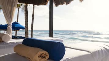 Body treatments, aromatherapy, hot stone massages, deep-tissue massages