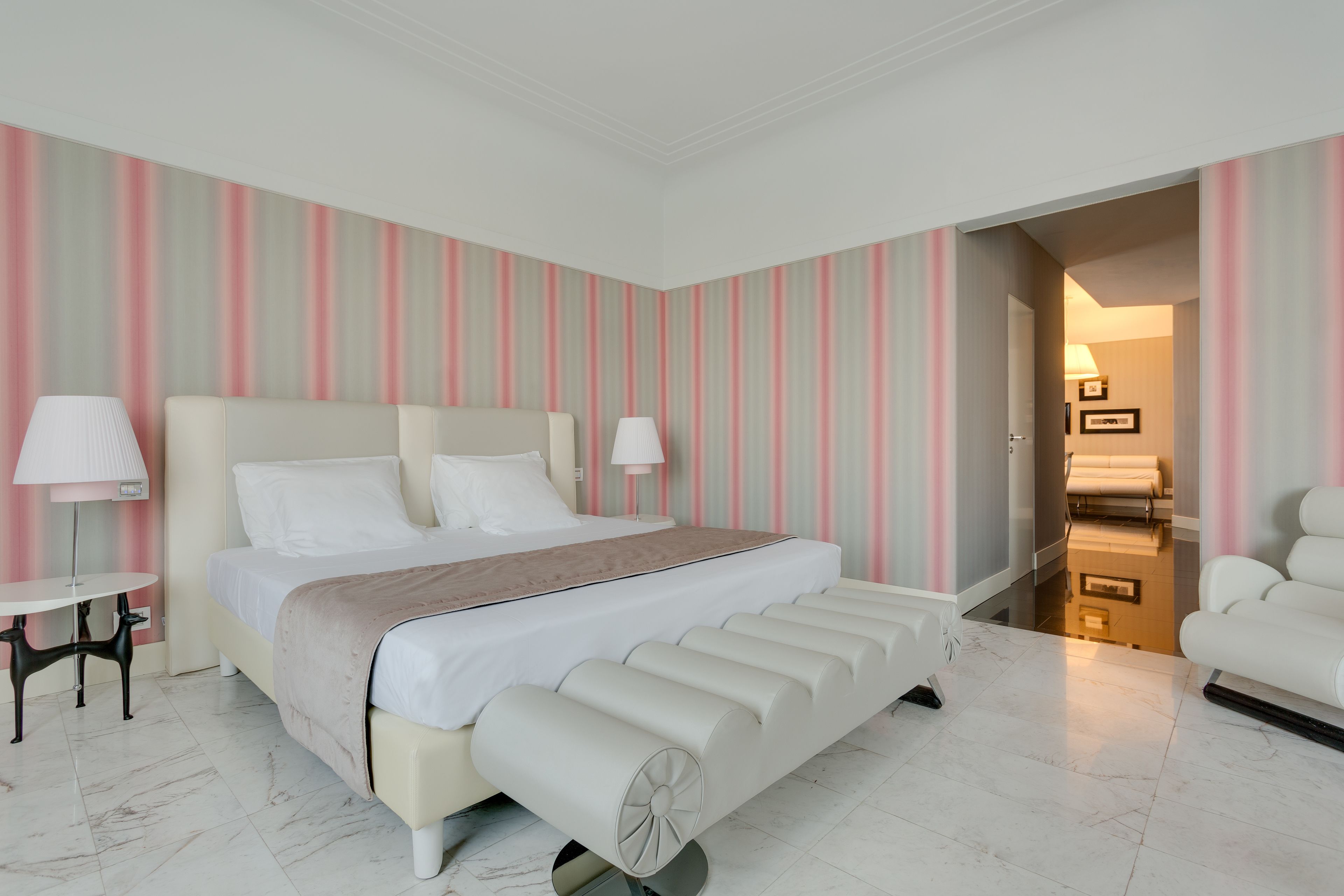 Premium bedding, minibar, in-room safe, desk