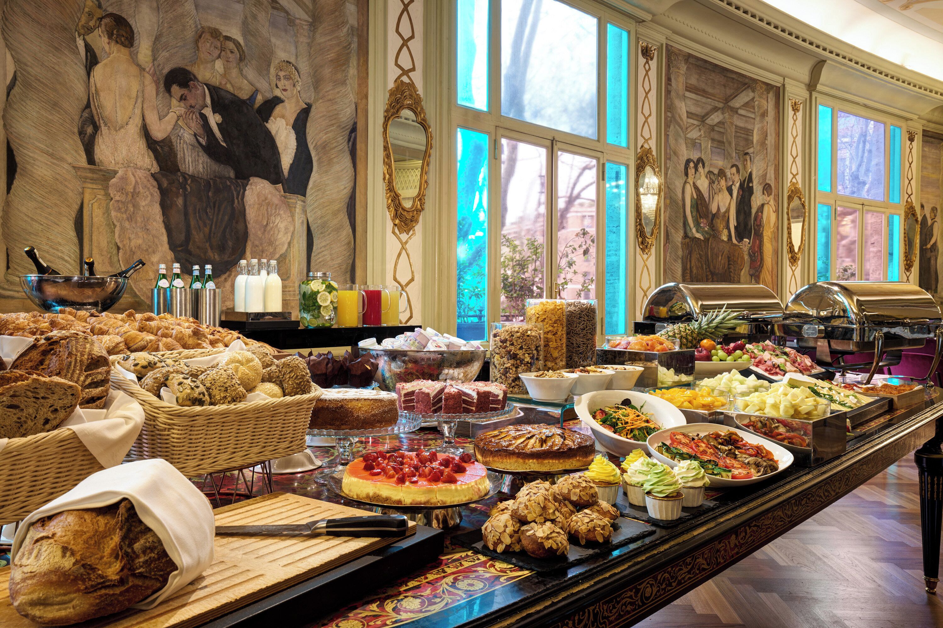 Daily buffet breakfast (EUR 33 per person)