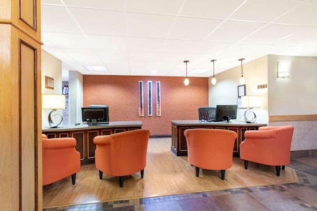 Reception. AmericInn by Wyndham Sheboygan