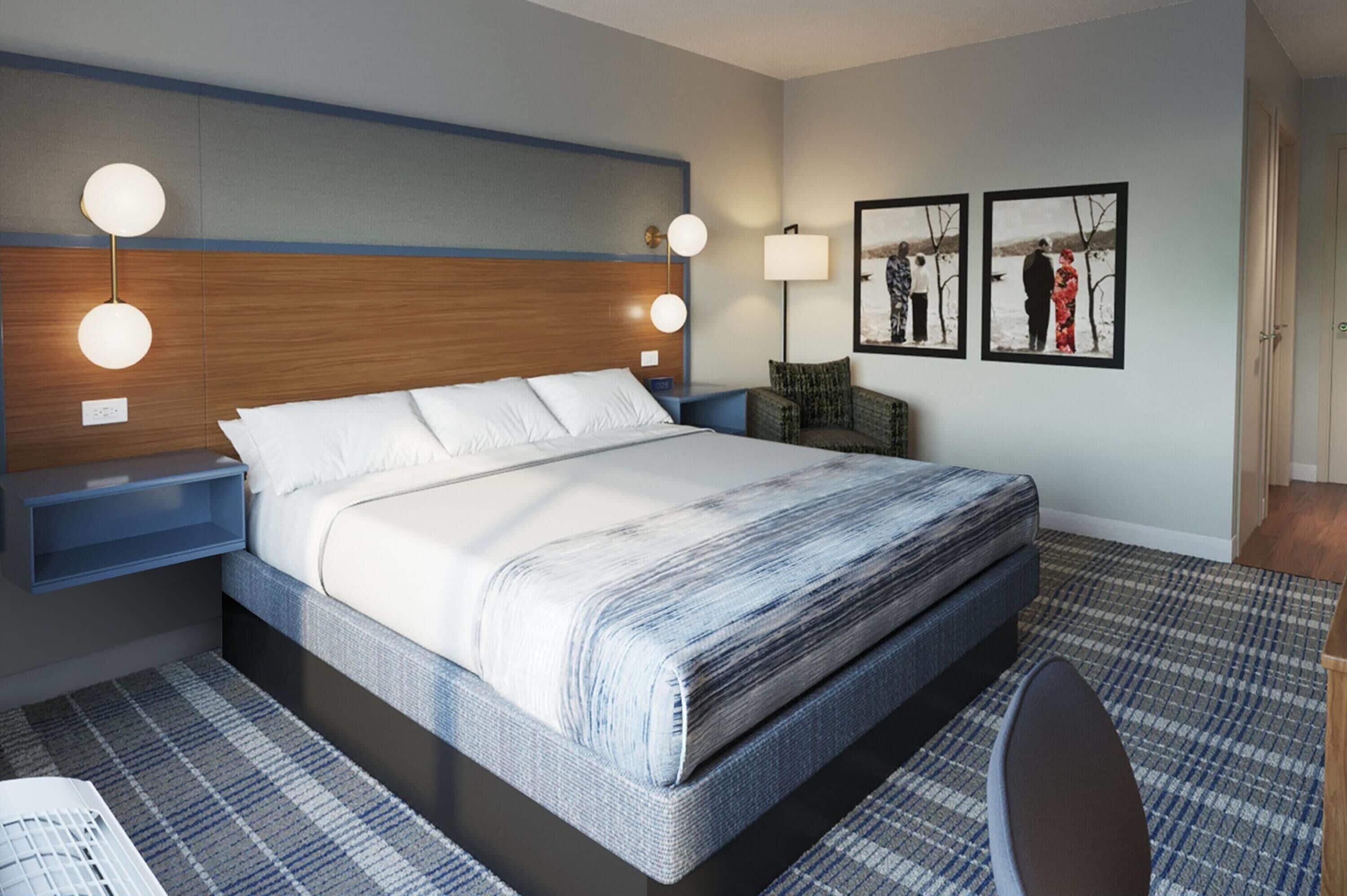 Suite, 1 King Bed, Non Smoking (One Bedroom, Second Floor) | Individually decorated, individually furnished, desk, laptop workspace