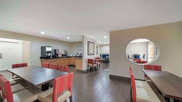 Free buffet breakfast