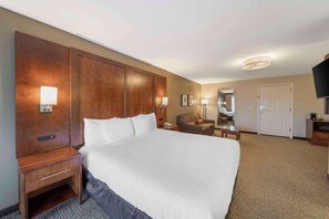 Standardrum - 1 kingsize-säng - icke-rökare | Skrivbord, strykjärn/strykbräda, gratis wi-fi och sängkläder