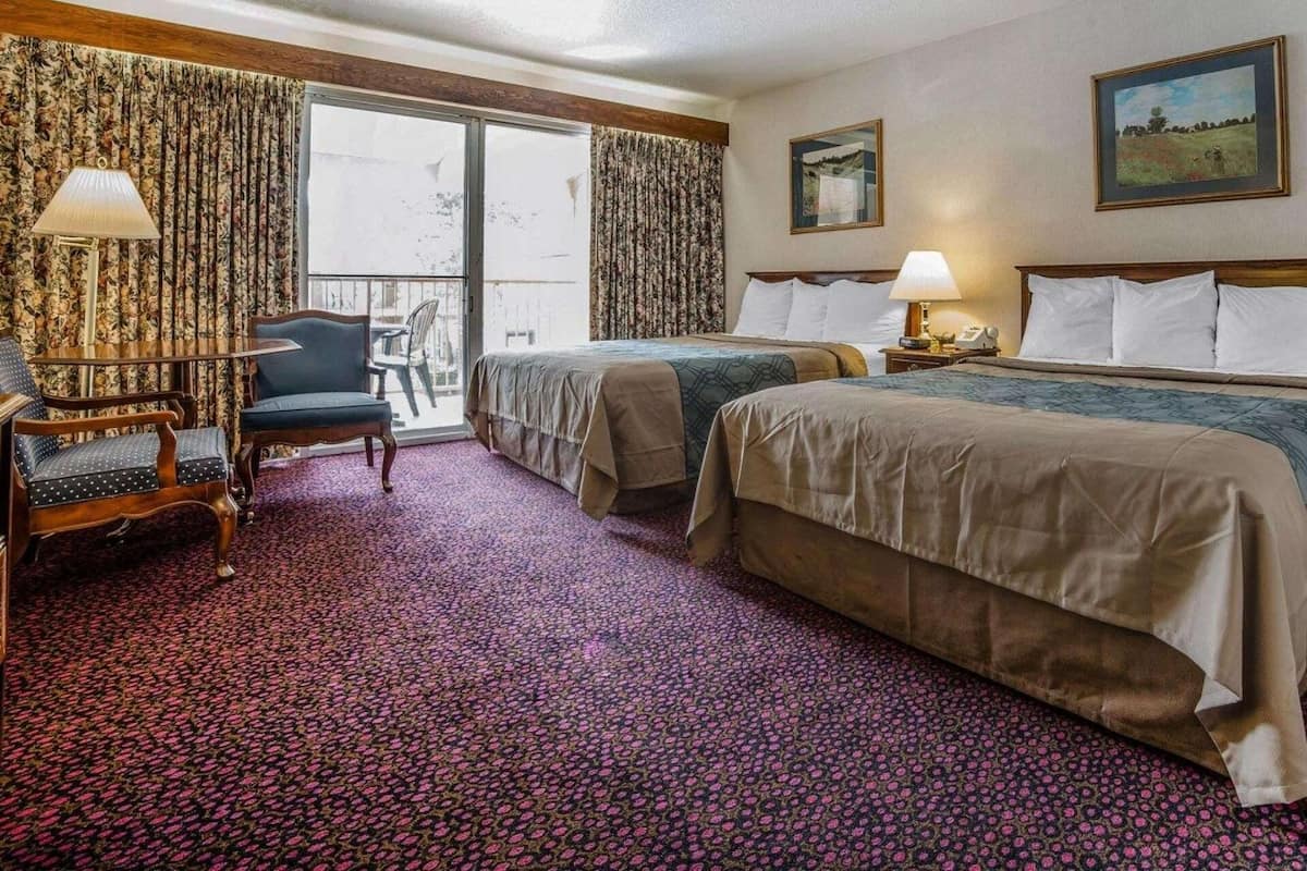 Individually furnished, desk, blackout curtains, iron/ironing board