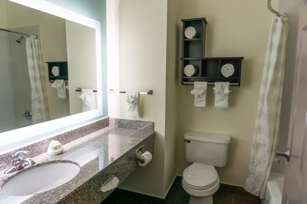 Bathroom | Combined shower/bathtub, hydromassage showerhead, free toiletries