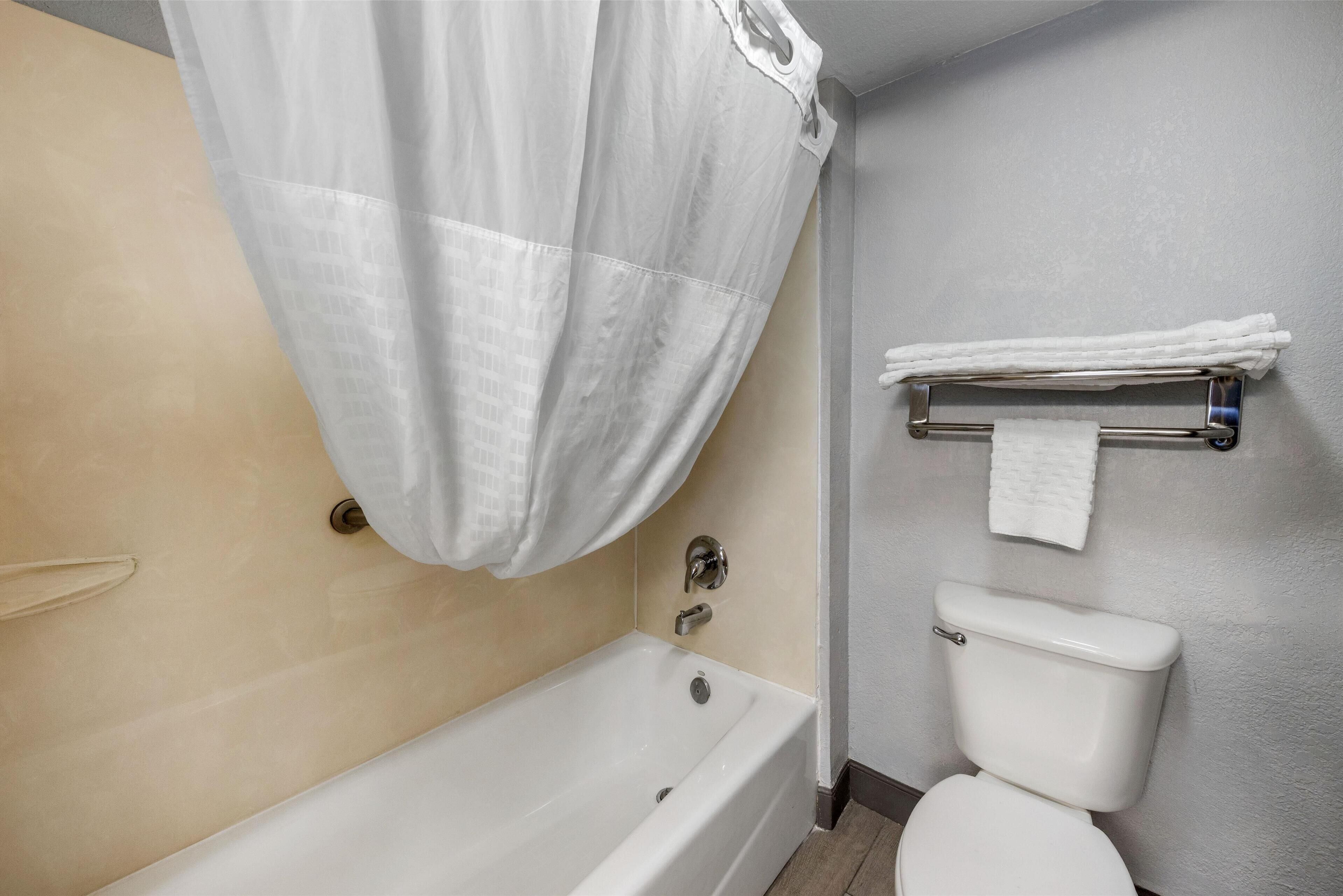 free toiletries, hair dryer, towels, soap