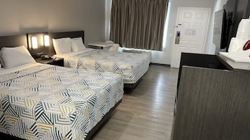 Verduisterende gordijnen, gratis wifi, beddengoed