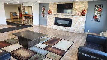 Coin salon dans le hall