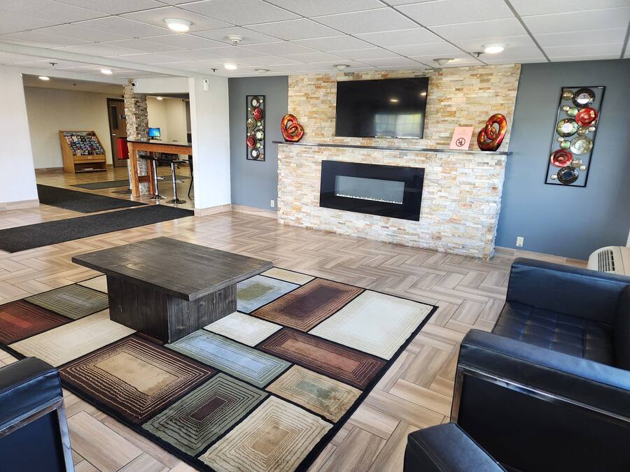 Coin salon dans le hall