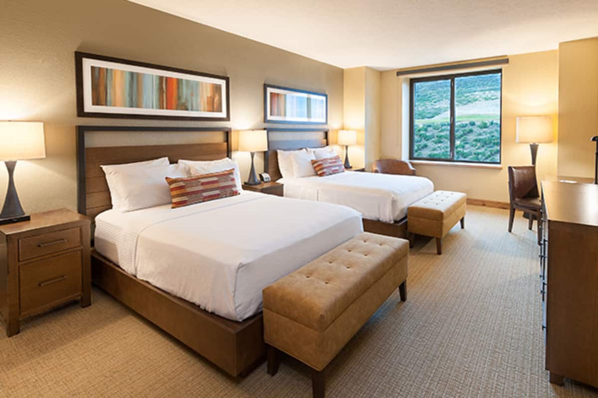 Roupas de cama premium, camas com colchões pillow-top