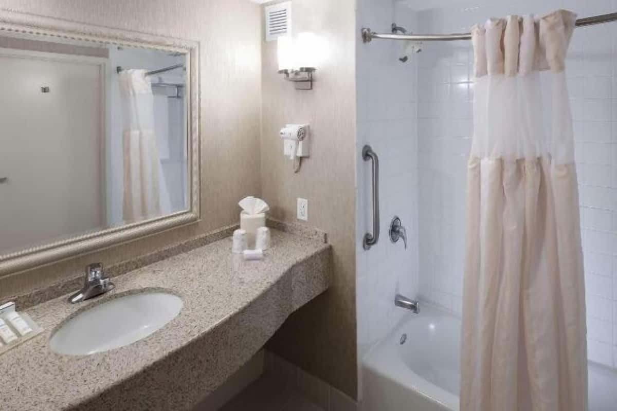 Bathroom | Free toiletries, hair dryer, towels