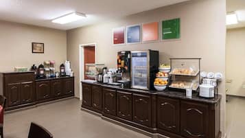 Free buffet breakfast