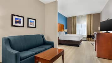 In-room safe, iron/ironing board, free WiFi, bed sheets