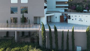 Fassade der Unterkunft
