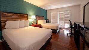 Kamar Deluks, 2 Tempat Tidur Double, balkon