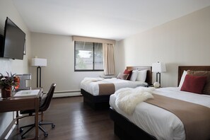 1 chambre, literie de qualité, minibar