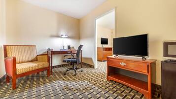 Desk, iron/ironing board, cribs (surcharge), rollaway beds (surcharge)