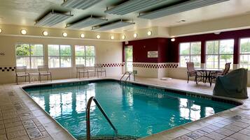 Indoor pool, outdoor pool