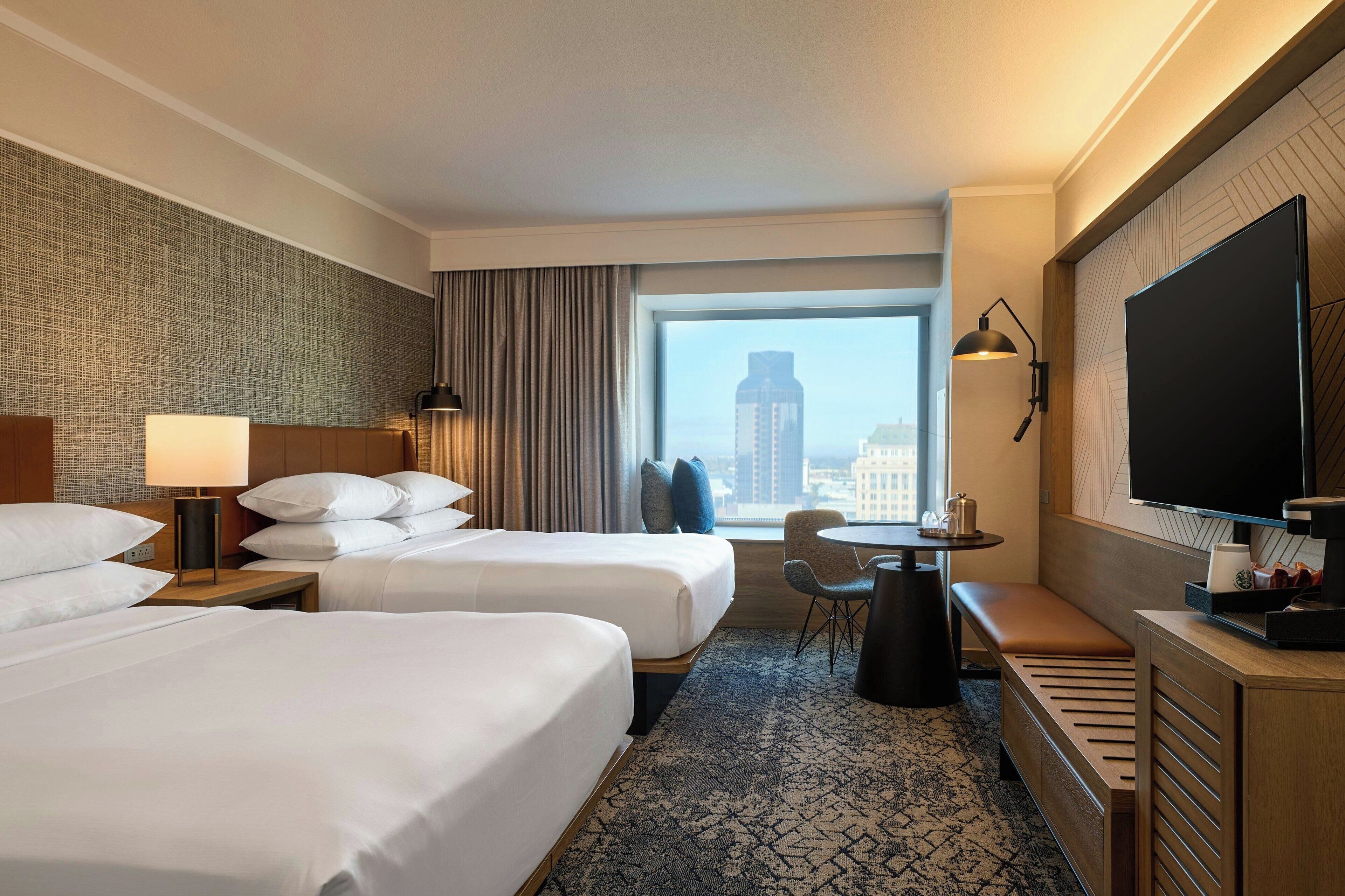 club room, 2 queen beds, non smoking | lounge