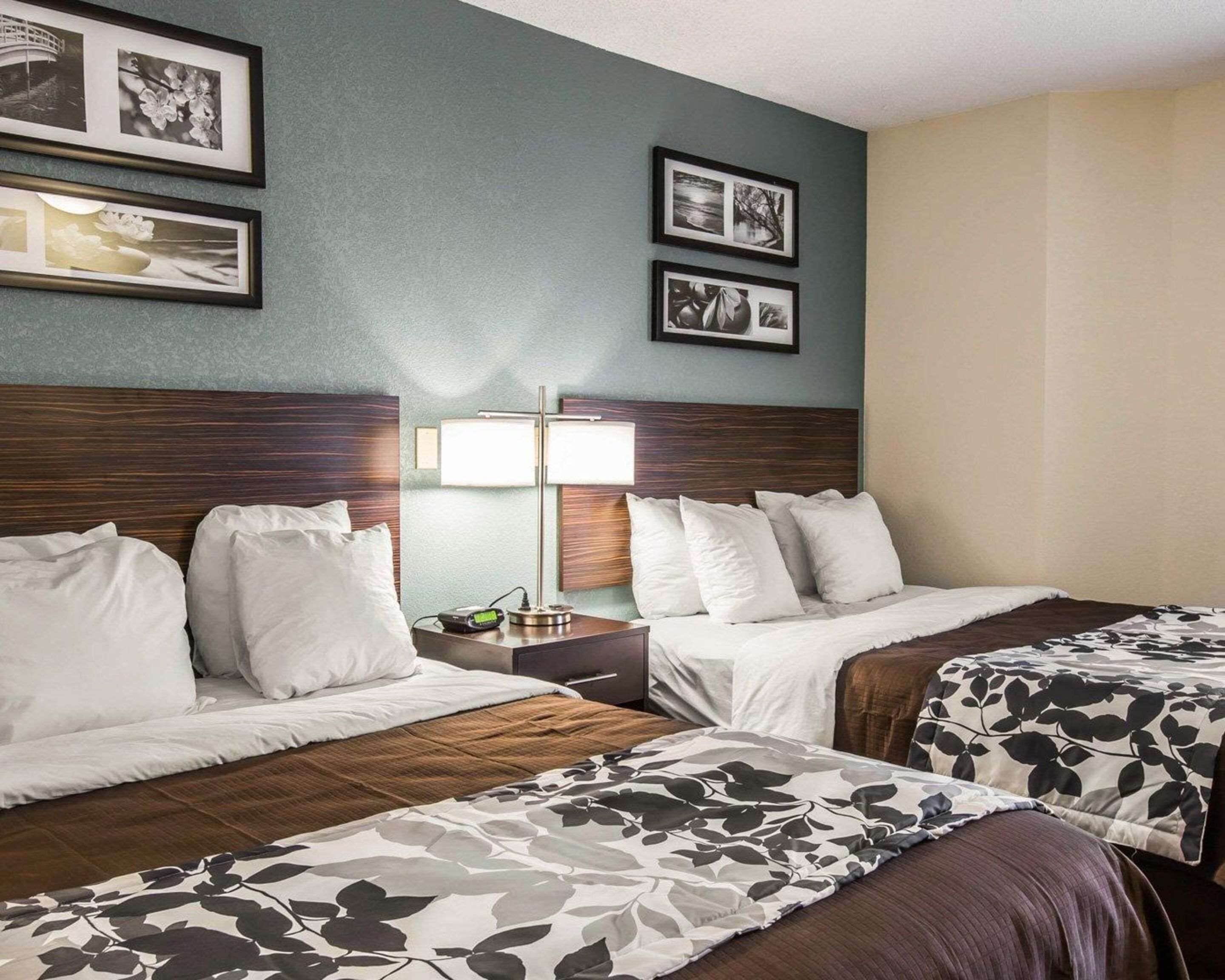 standard room, 2 queen beds, non smoking | desk, laptop workspace, iron/ironing board, rollaway beds