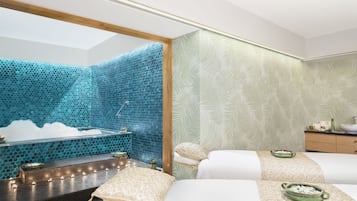 Couples treatment room(s), steam room, body treatments, aromatherapy
