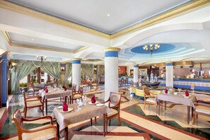 3 restaurants, breakfast, lunch, dinner served; local cuisine 