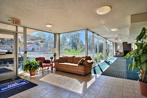 Interior entrance