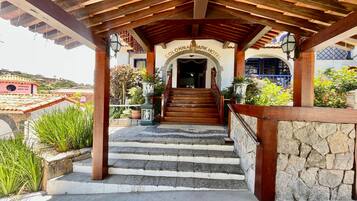 Fassade der Unterkunft