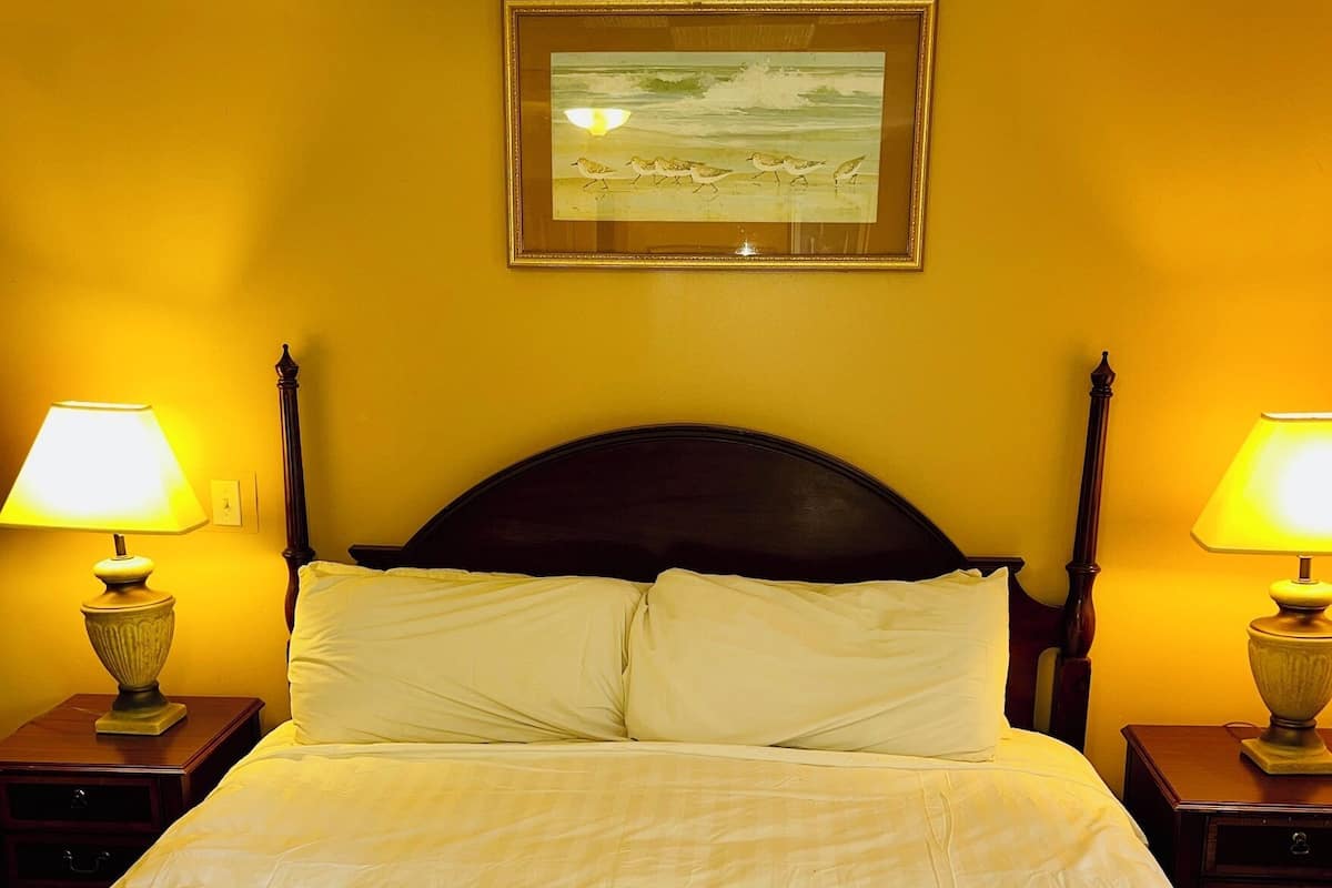 Single Room, 1 King Bed, Non Smoking | Pillowtop beds, desk, blackout drapes, iron/ironing board