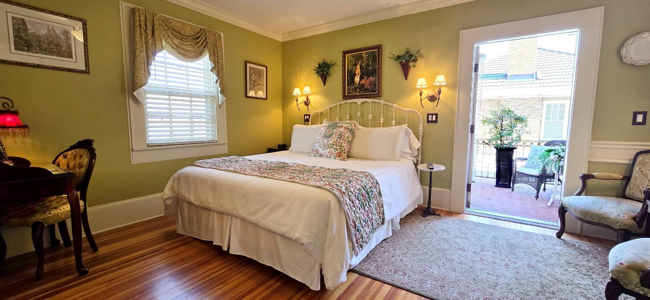 Deluxe-Zimmer, 1 King-Bett, Balkon, Gartenblick (Green Rabbit)