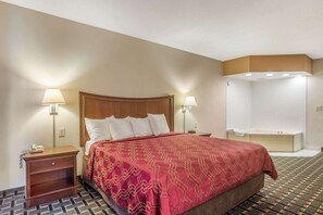 Desk, blackout drapes, iron/ironing board, free WiFi