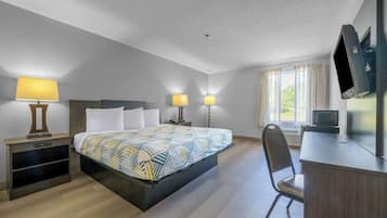 1 soverom, sengetøy av topp kvalitet og senger med overmadrass