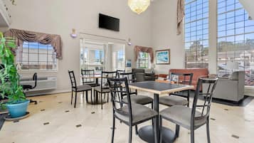 Free daily on-the-go breakfast