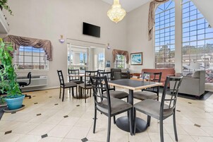 Free daily on-the-go breakfast