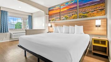 Desk, soundproofing, iron/ironing board, free cribs/infant beds