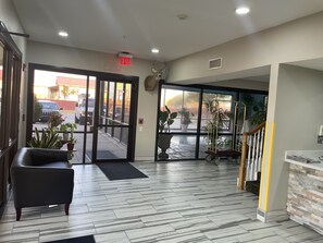 Lobby sitting area