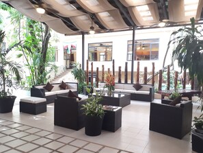 Lobby sitting area