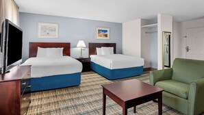 Suite, 2 Queen Beds, Non Smoking | Premium bedding, desk, laptop workspace, iron/ironing board - MainStay Suites Addison-Dallas (Addison)