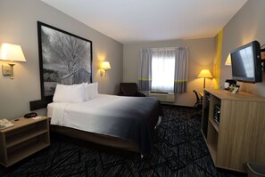 Standard Room, 1 Queen Bed, Refrigerator & Microwave