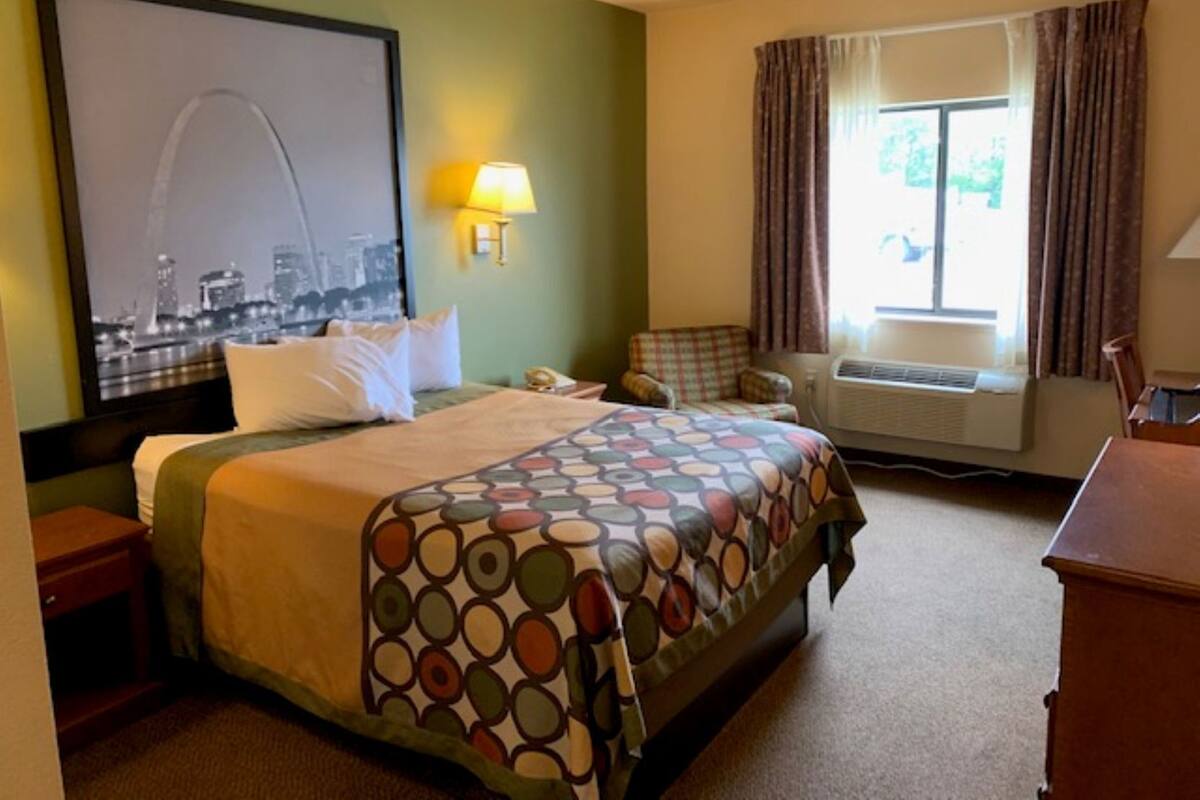 In-room safe, desk, laptop workspace, blackout drapes