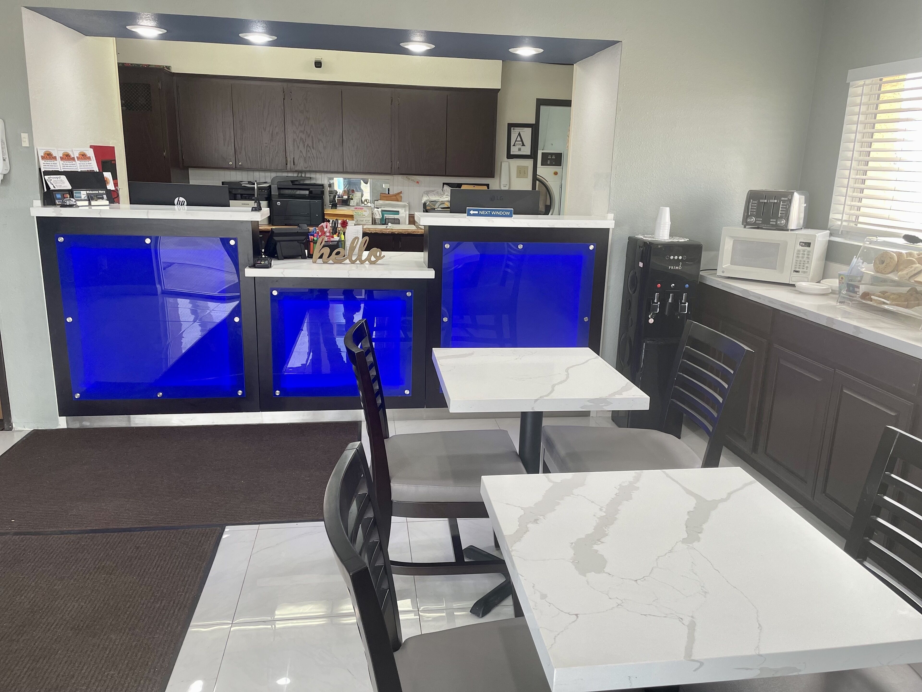 Kontinental frokost er inkludert hver dag