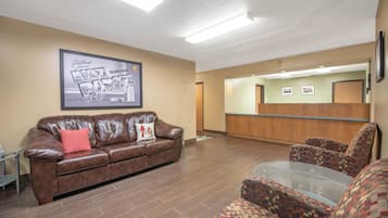 Sala de estar en el lobby