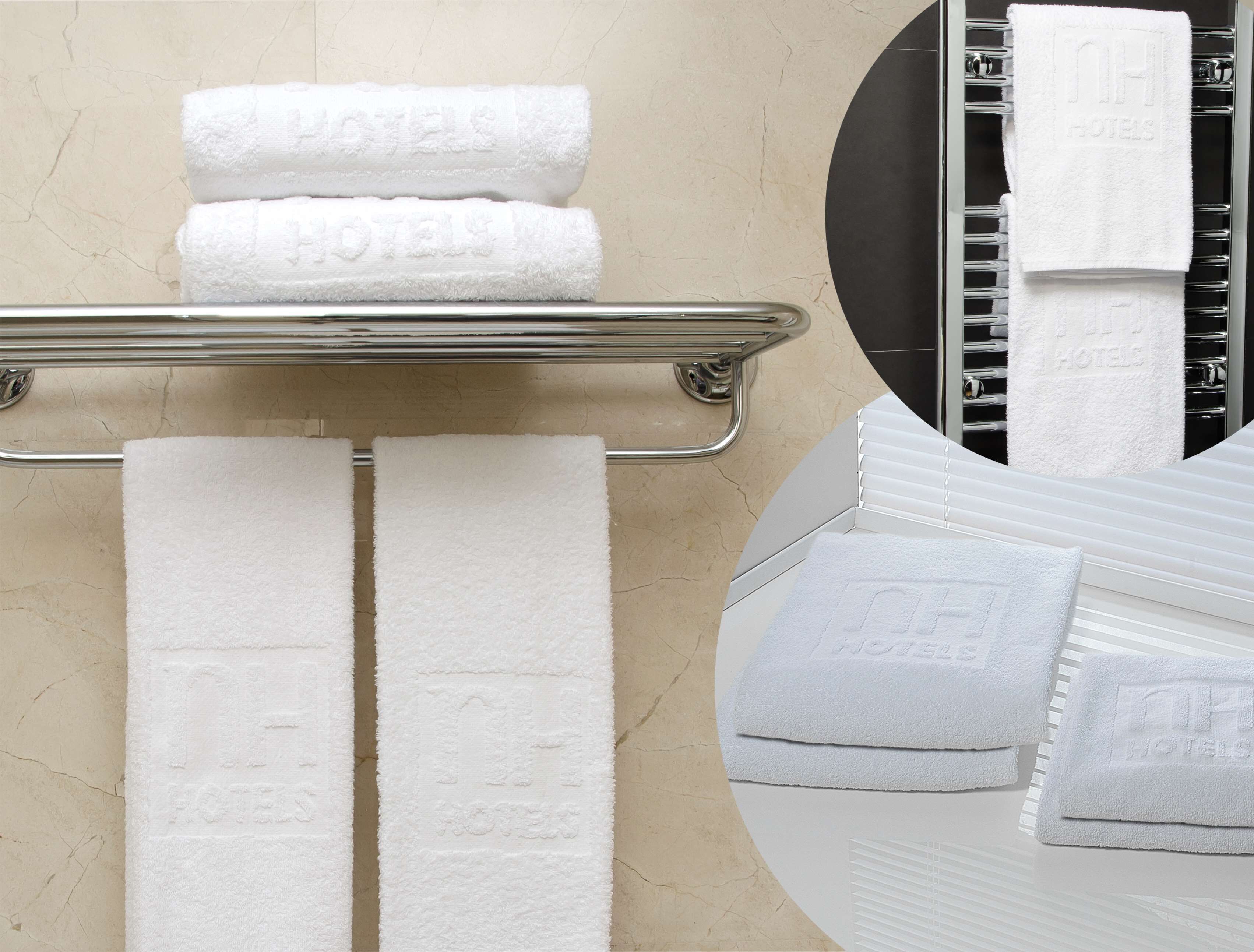 shower, eco-friendly toiletries, hair dryer, towels