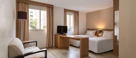 Chambre Deluxe avec lits jumeaux, 2 lits une place