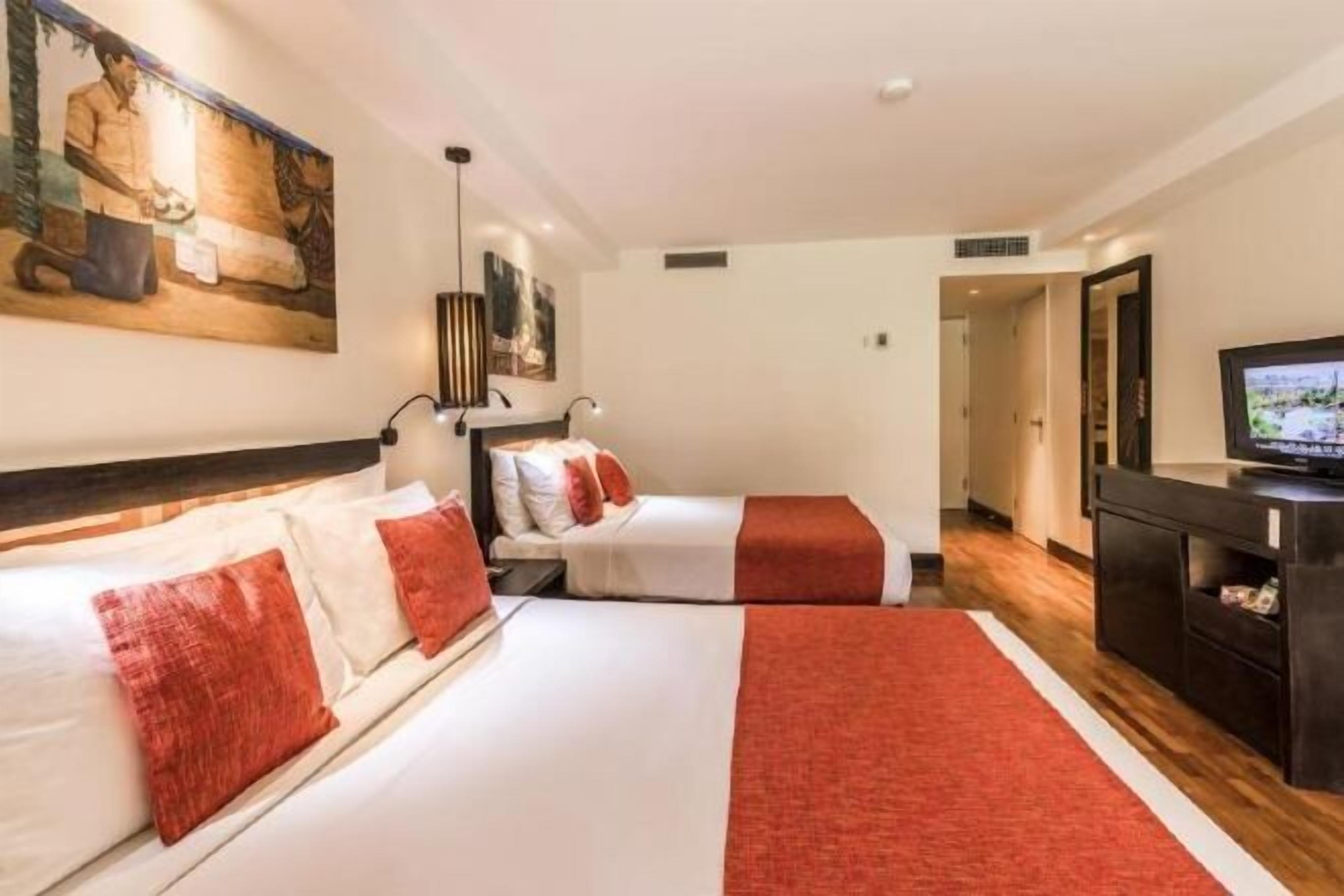 Minibar, in-room safe, desk, blackout drapes