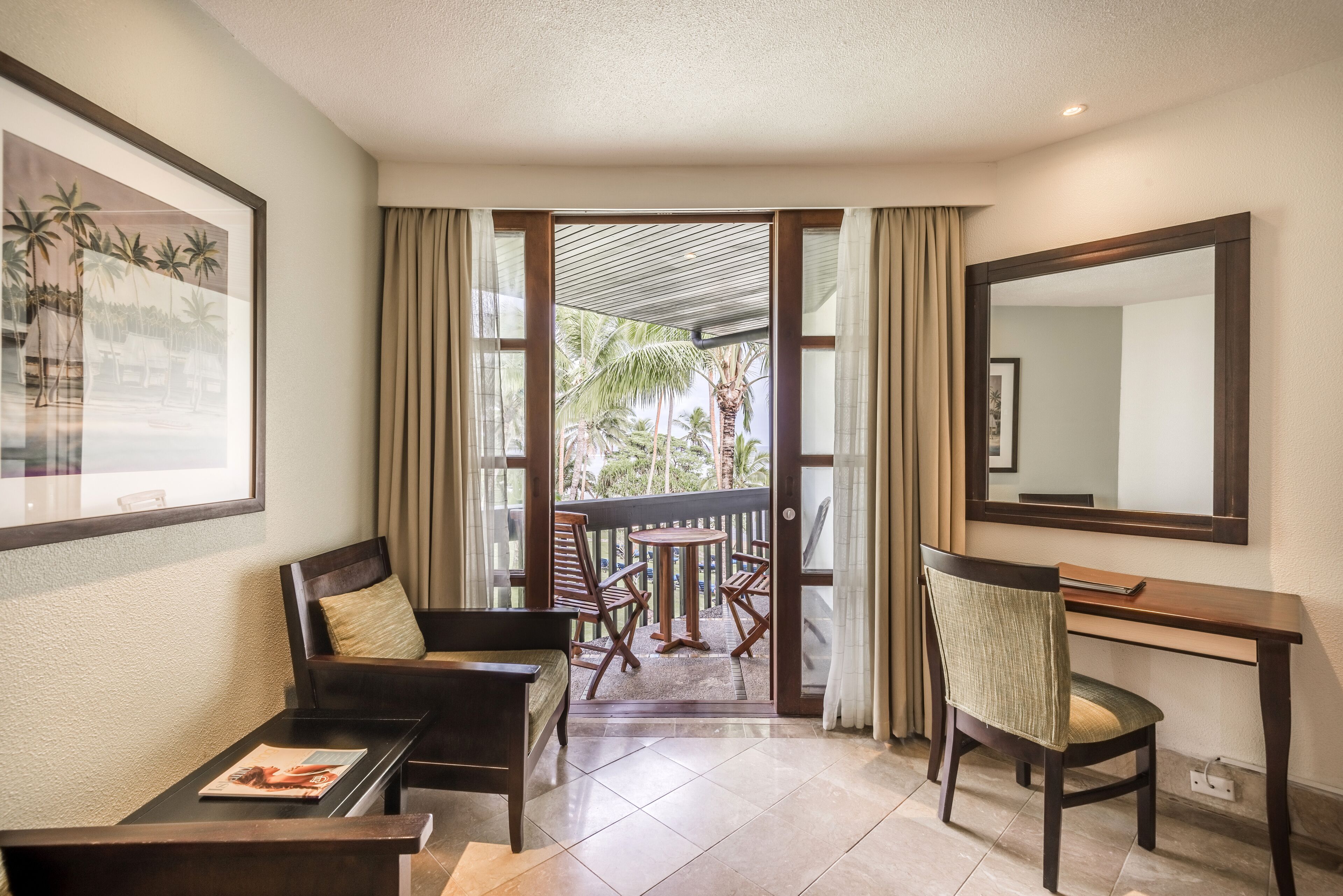 deluxe double room | view from room