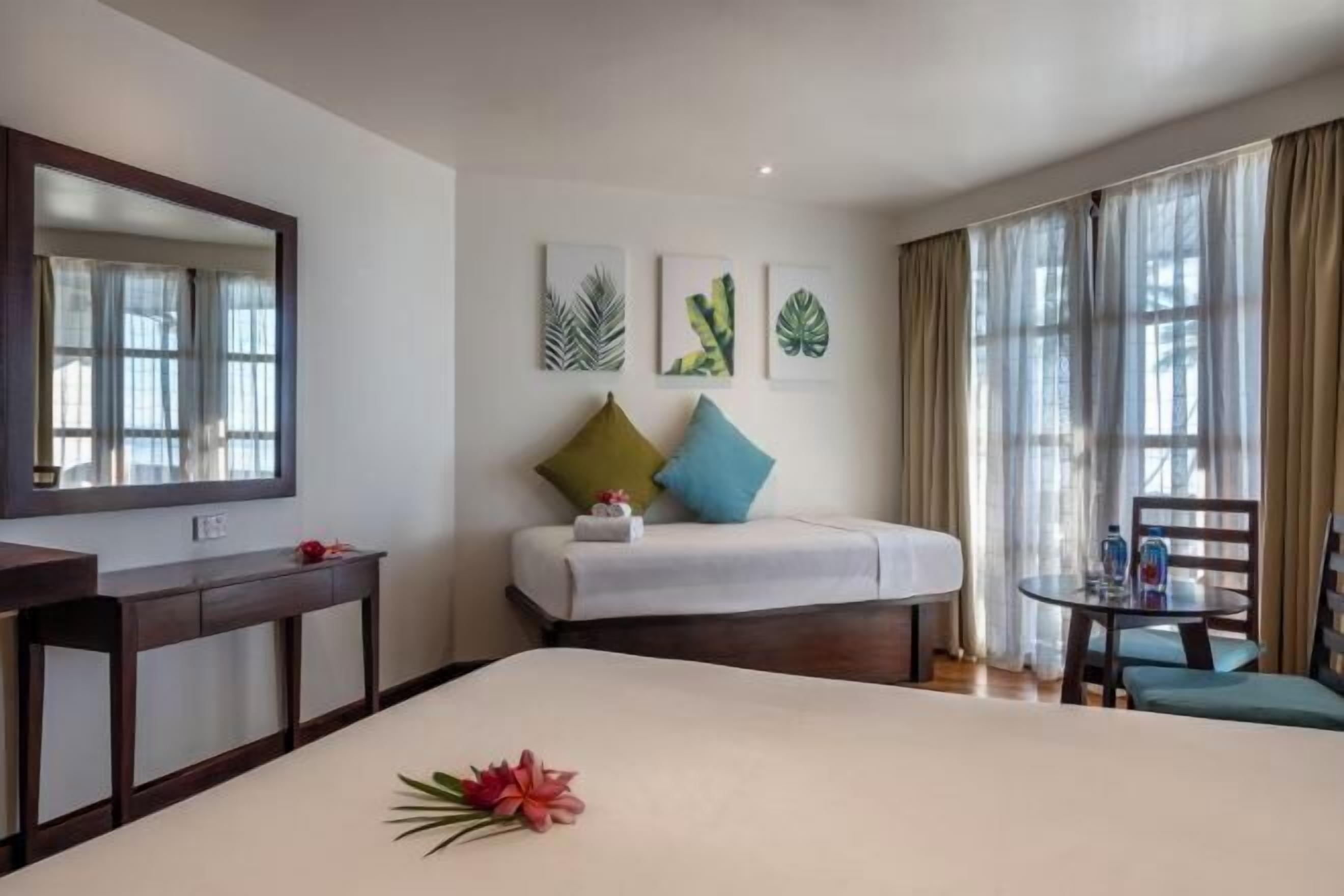 Minibar, in-room safe, desk, blackout drapes