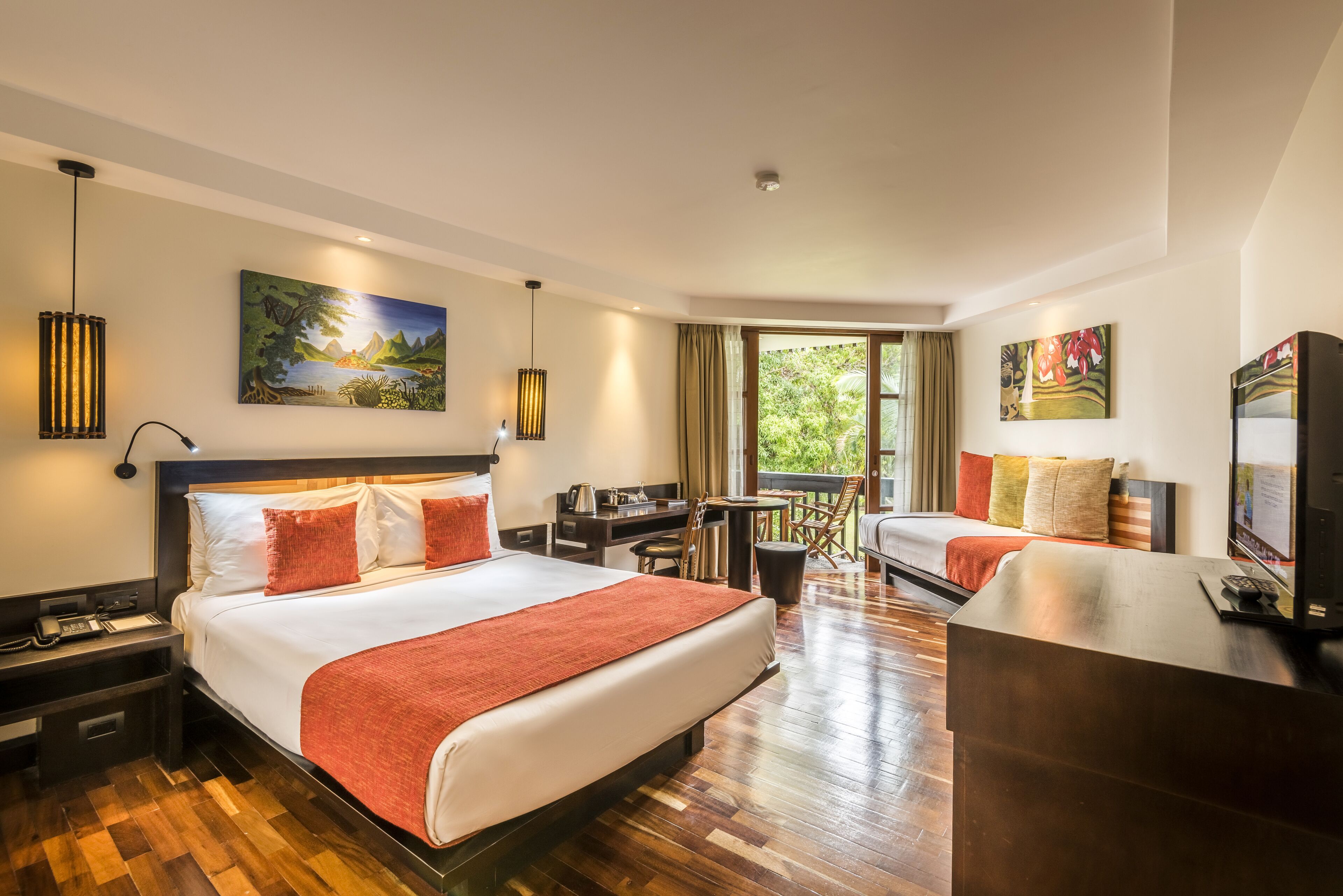 Minibar, in-room safe, desk, blackout drapes