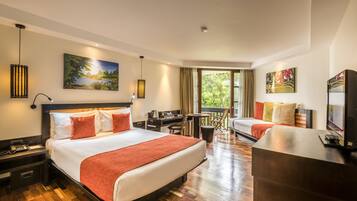 Minibar, in-room safe, desk, blackout drapes