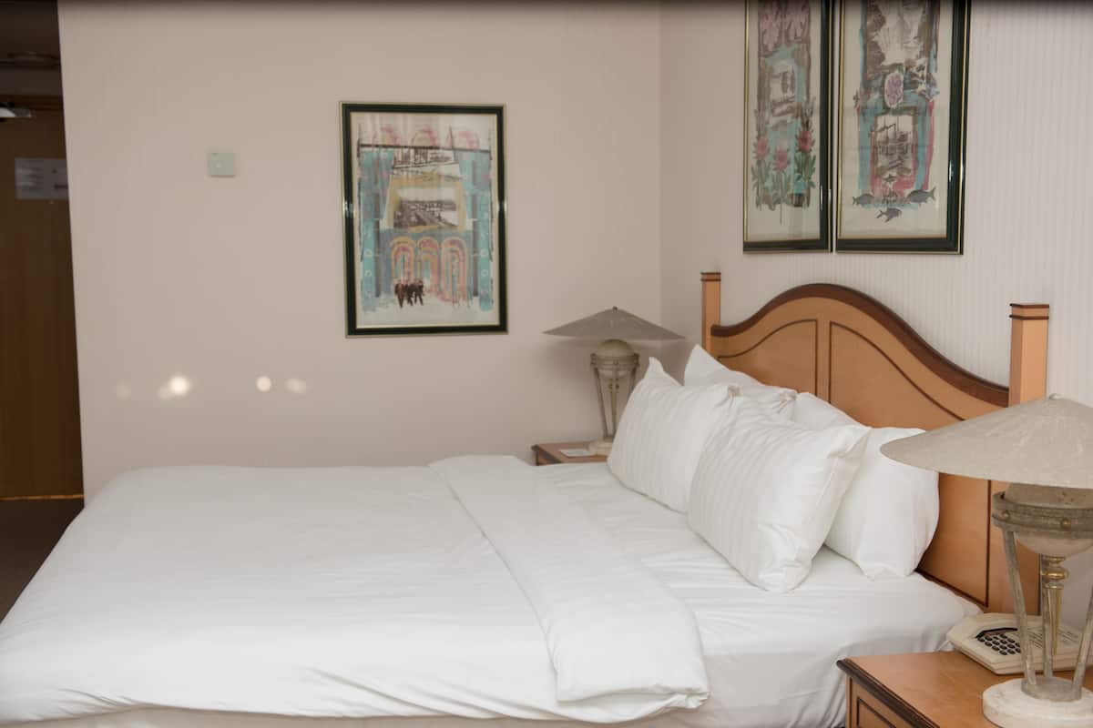 room (king) | 1 bedroom, desk, laptop workspace, blackout curtains